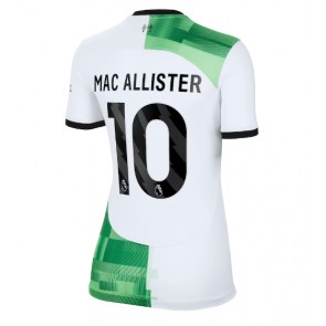 Liverpool Alexis Mac Allister #10 Koszulka Wyjazdowych Kobiety 2023-24 Krótki Rękaw